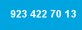 923 422 70 13 923 422 70 13